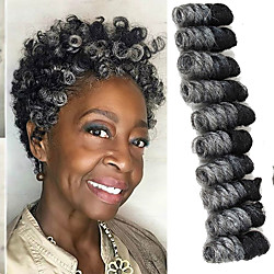 Crochet Hair Braids Toni Curl Box Braids Ombre Synthetic Hair 10 inch Short Braiding Hair 20 Roots / Pack / There are 20 roots per pack. Normally five to six packs are enough for a full head. Lightinthebox