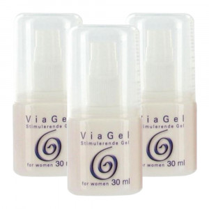 ViaGel for Women - Intimate Feminine Sensual Sensitivity - 30ml Topical Application - 3 Packs