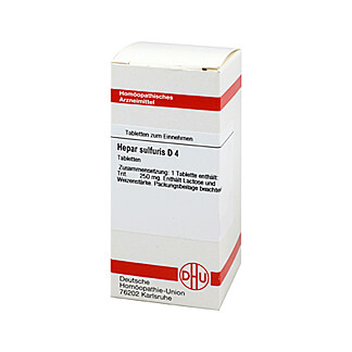 Hepar Sulfuris D 4 Tabletten