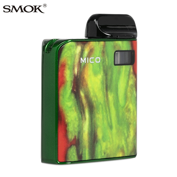 Authentic Smoktech MICO 700mAh 26W 1.7ml Ultra Portable Pod System AIO Compact Starter Kit - Greenery
