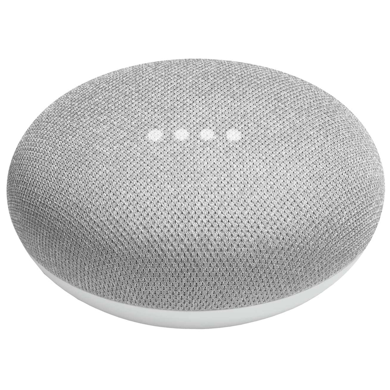 Google Home Mini Smart Speaker - Chalk