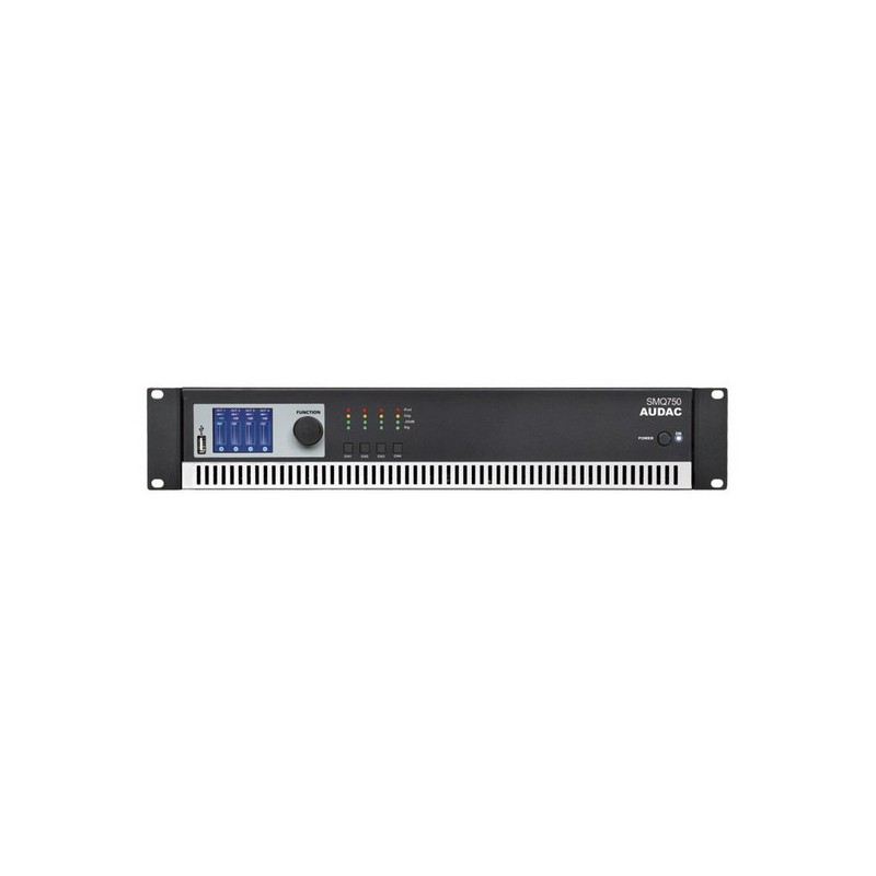 Audac SMQ 750 - 4 Kanal Digital Endstufe 4 x 750 W
