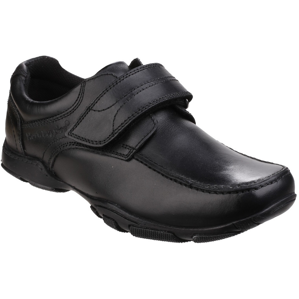 Hush Puppies Boys Freddy 2 Leather Durable Back to School Smart Shoes UK Size 12 (EU 30.5  US 13)
