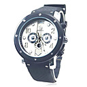 Fashion Automatic Men's Mechanical Watch 6 Hands Rubber Strap Wrist Watch