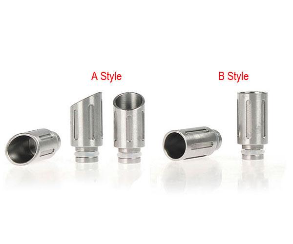 EGO Electronic Cigarette Drip Tips Stainless Steel Wide Bore Drip Tip EGO 510 Atomizer Mouthpieces for CE4 CE5 DCT EE2 Vivi Nova Clearomizer