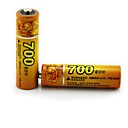 haomba 1.2v 700mAh recargable de baterías de NiMH AA 2pcs