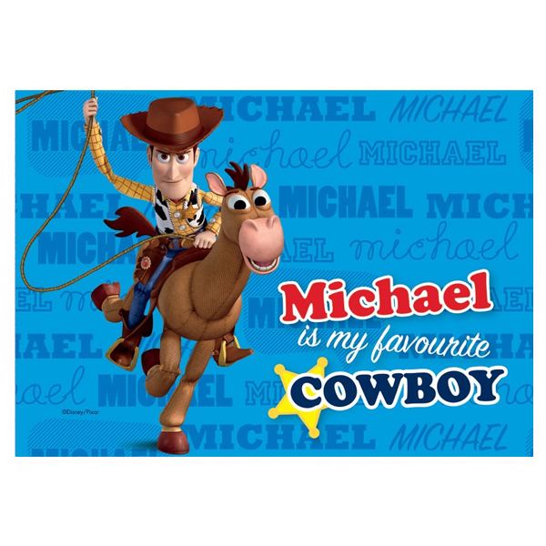 Personalised Disney Pixar Toy Story 3 Heroes Placemat