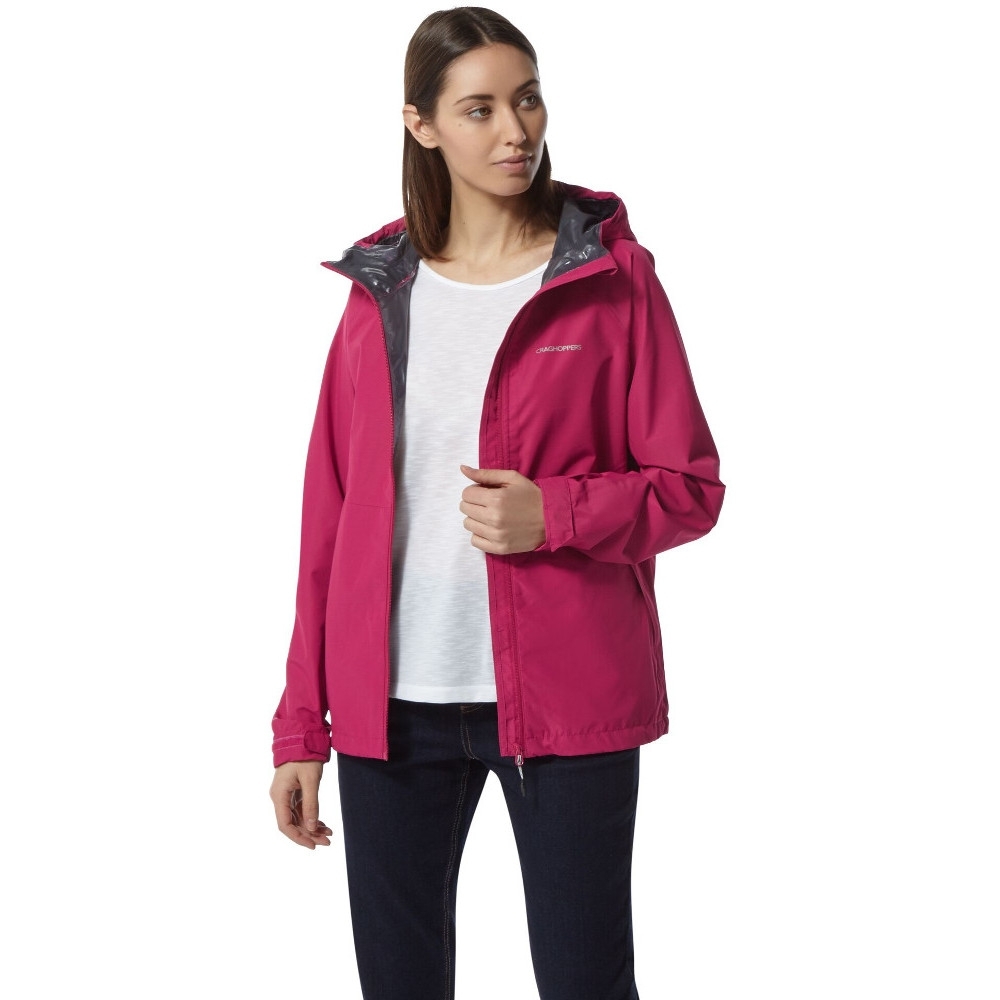 Craghoppers Womens Juno Aquadry Waterproof Lightweight Coat 10 - Bust 34' (86cm)