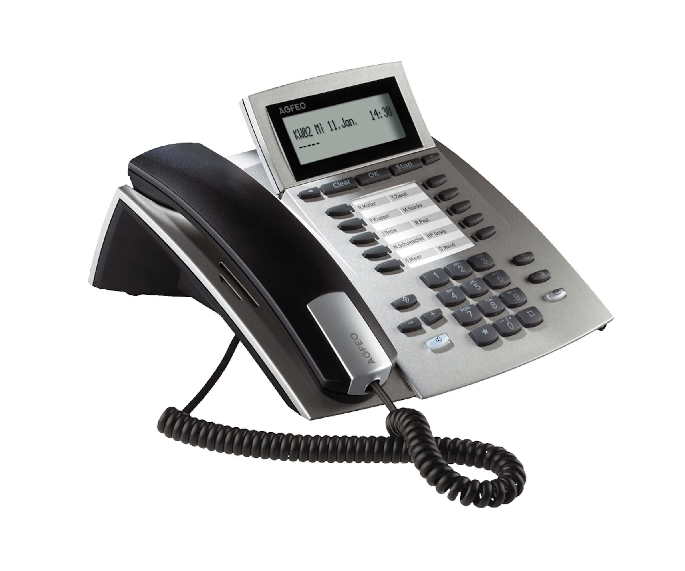 AGFEO ST 22 IP - VoIP-Telefon - Silber