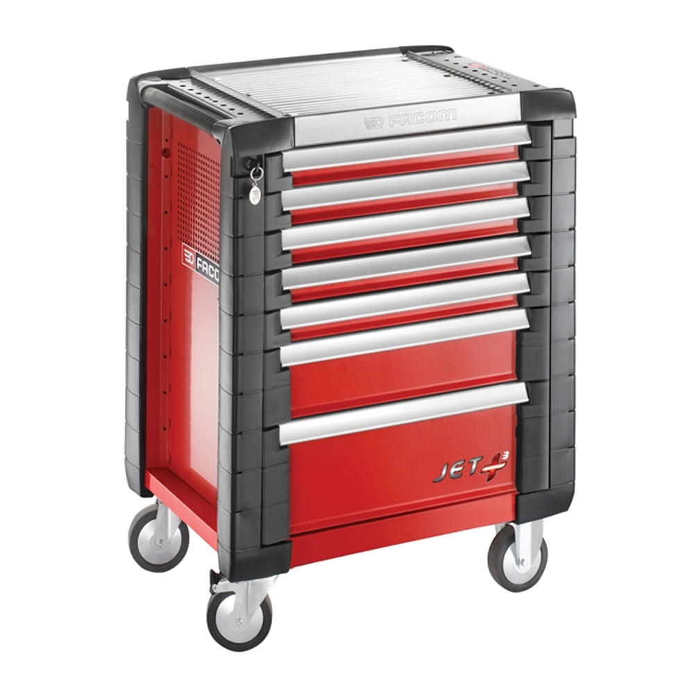 Facom Jet.7M3 Mobile Work Bench 7 Drawer Red