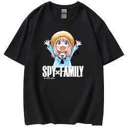 Inspired by SPY×FAMILY Anya Forger T-shirt Anime 100% Polyester Anime Harajuku Graphic Kawaii T-shirt For Men's / Women's / Couple's miniinthebox