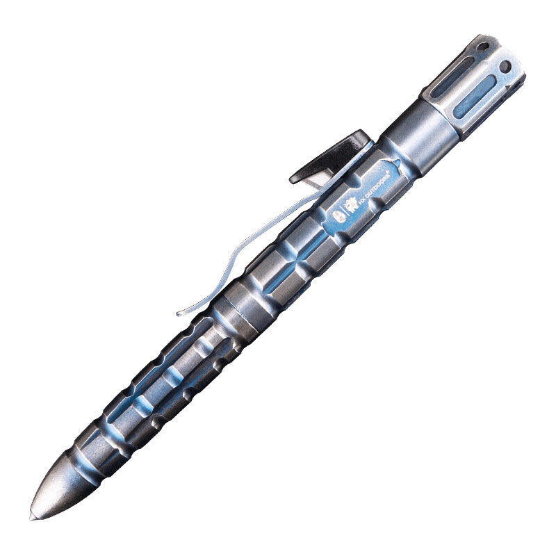 [Von] HX OUTDOORS ZSB-08 Multifunktionaler taktischer Stift Survival Self Protect Pen EDC Collection aus rostfreiem Stah