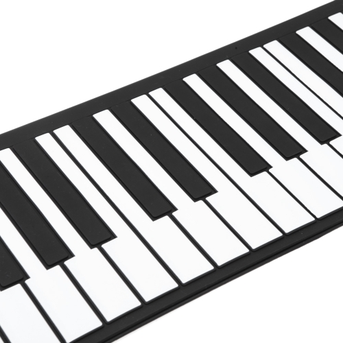 Portable flexible Retroussez électronique doux clavier Piano 61 Touches