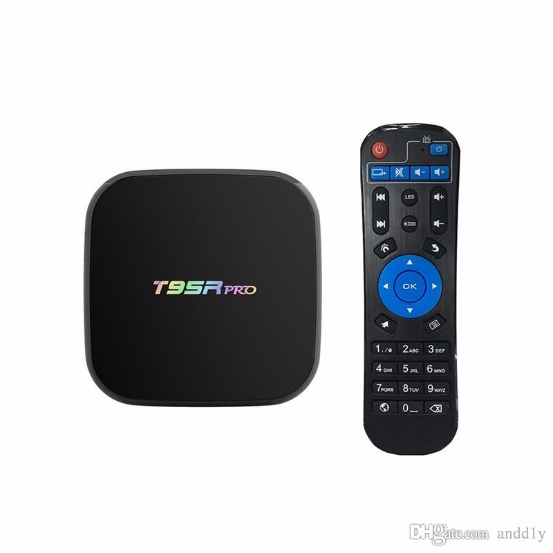 Android 7.1 TV Box 2GB 16GB S912 T95R Pro Dual band WIFI 4K KD17.3 Krypton Octa Core Streaming Media Player