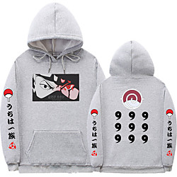 Inspired by Naruto Hatake Kakashi Cosplay Costume Hoodie Polyester / Cotton Blend Graphic Prints Printing Hoodie For Men's / Women's