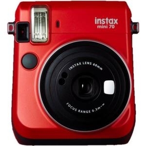 Fujifilm Instax Mini 70 - Instant Kamera - Objektiv: 60 mm - Rot (16513889)