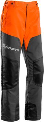 Husqvarna Classic 20A - Chainsaw protective pants - Grau - Orange - Einfarbig - Polyester - Class 1 (20 m/s) - CE (582335854)