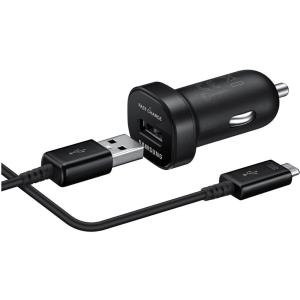 Samsung EP-LN930B - Netzteil - Pkw - 2 A (USB (nur Strom)) - auf Kabel: Micro-USB - Schwarz (EP-LN930BBEGWW)