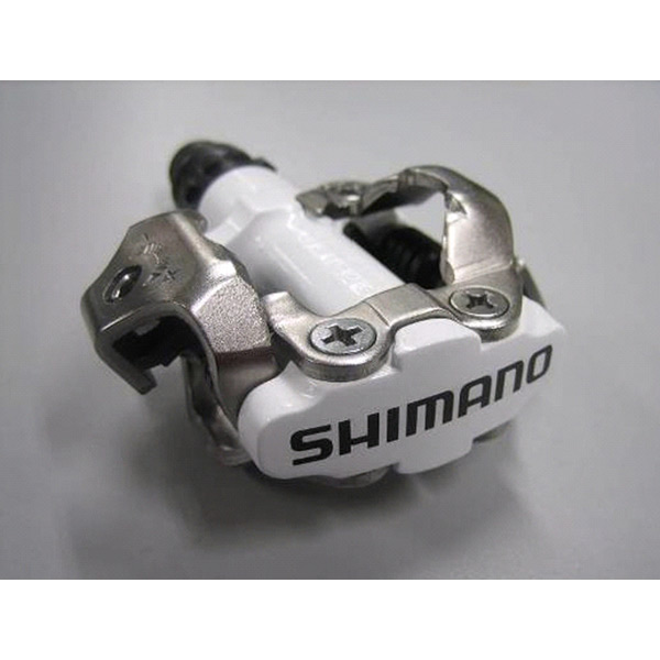 SHIMANO PD-M520, MTB SPD pedals, two sided mechanism-White