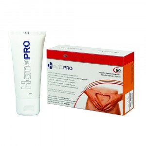 HemaPRO Combo - Dual Holistic Approach to Piles - 60 Capsules & 60ml Topical Application