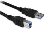 Eminent Ewent EW9629 - USB-Kabel - USB Type B (M) bis USB Typ A (M) - USB3.0 - 3,0m - Schwarz (EW9629)