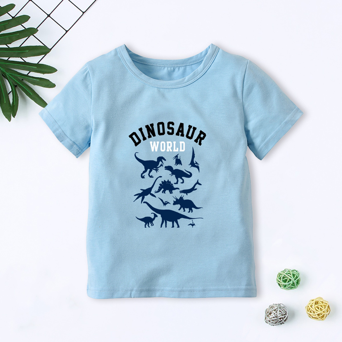 Dinosaur World Printed T-shirt