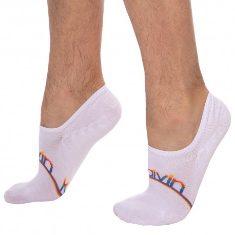 Calvin Klein 3-Pack Toby Invisible Socks - Black - White - Grey TU