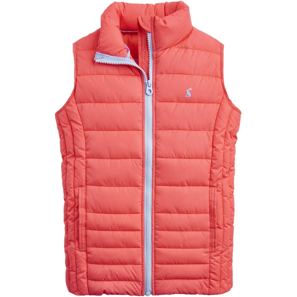 Joules Girls ODR Croft Printed Quilted Body Warmer Gilet 5 years - Chest 23.25' (59cm)