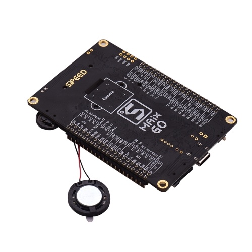 Sipeed Maix-GO-Anzug RISC-V Dual Core 64-Bit mit FPU K210 AI-Entwicklungsboard Mini-PC + WLAN + Antenne + 2,8-Zoll-LCD-Touchscreen + 2-Megapixel-OV2640-Großkamera + USB-Kabel + Schutzhülle