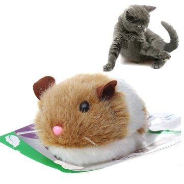 Artificial Cute Plush Mini Rat Toys Lifelike Mice Mouse Pet Cat Dog Kitten Playing Toys Pet Exercise