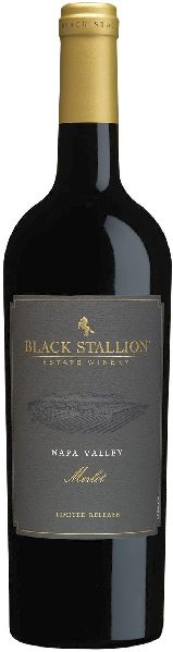 Black Stallion Limited Release Merlot Jg. 2012-15 Cuvee aus 88 Proz. Merlot, 12 Proz. Cabernet Sauvignon im Holzfass gereift U.S.A. Kalifornien Black Stallion