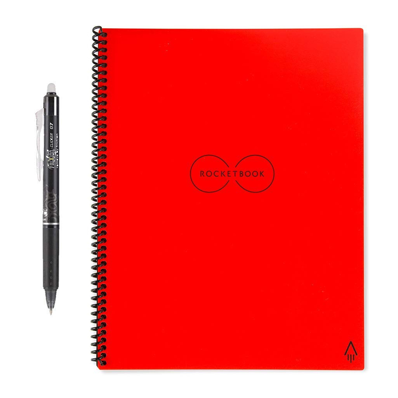 Rocketbook Everlast Smart Re-usable Notebook / Journal A4 - Atomic Red