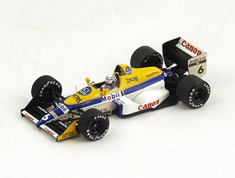 Williams FW12 No.6 (Riccardo Patrese - Monaco GP 1988) Resin Model Car