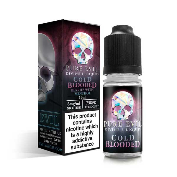 Pure Evil Sub-Ohm E-liquid - Cold Blooded - 6mg