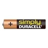 Duracell Simply MN2400 - Batterie 10 x AAA Alkalisch (111905)
