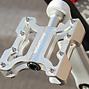 Pedal CoolChange aleación de aluminio antideslizante plateado Mountain Bike