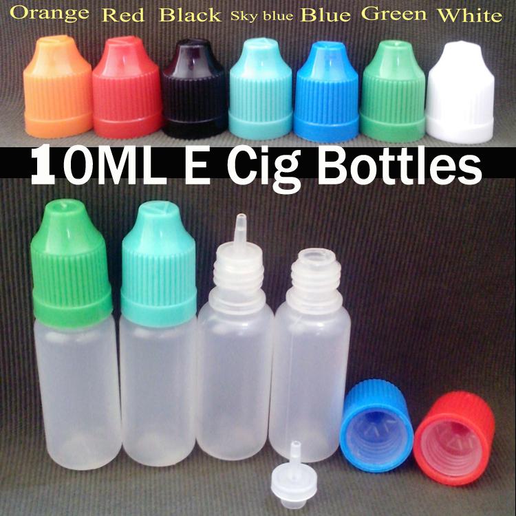 Hot Sale 2500pcs/lot 10ML LDPE Childproof Dropper Bottles with Long Tip Fedex Free