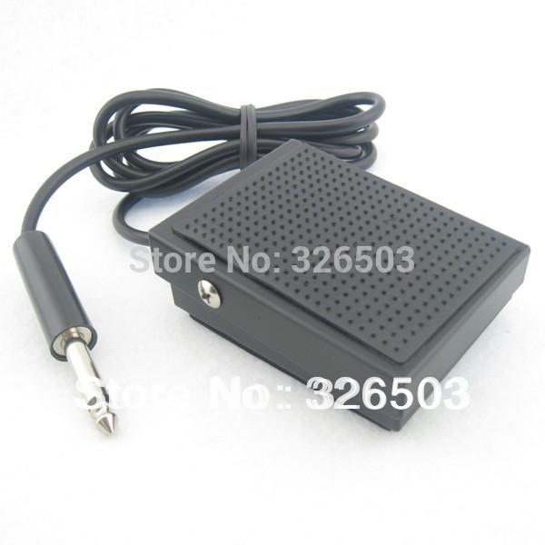 Wholesale-One Small Square Tattoo Foot Pedal Switch For Machine Gun Power Kit Set Supply TFS09