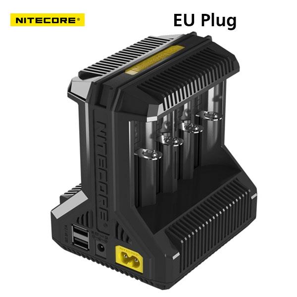 Authentic Nitecore i8 8-Slot Multi-Slot 18650 26650 Li-ion / Ni-MH Battery Charger - EU Plug