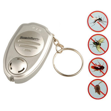 Ultrasonic Electronic Pest Anti Mosquito Repeller Keychain Pests Control & Killer
