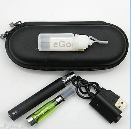 1300mah ce4 electronic cigarette starter kit with e cigarettes case, ego-t