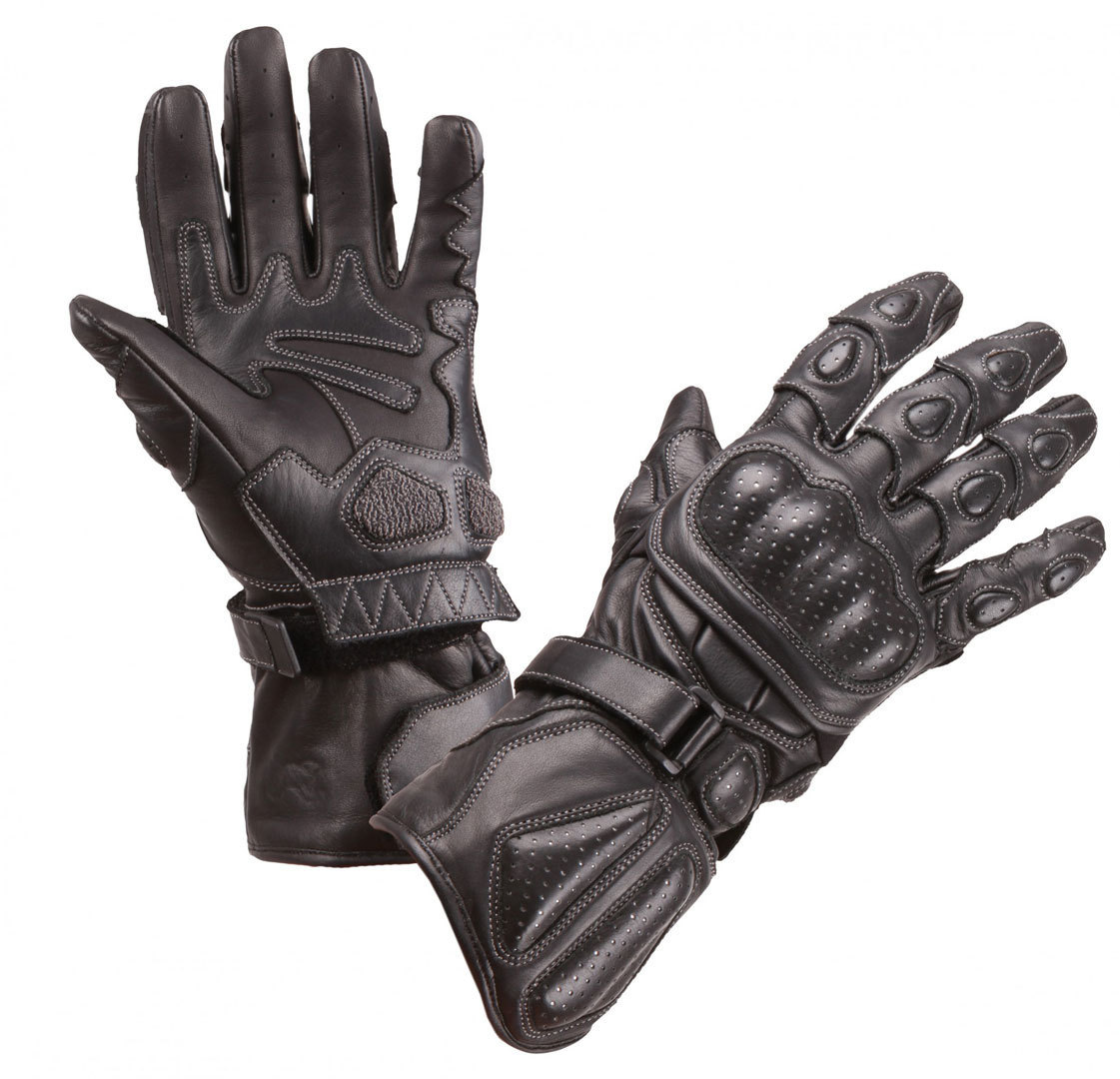 Modeka Racing Pro Handschuhe Schwarz L