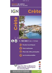 Carte CRETE RECTO VERSO