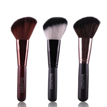 MAANGE 3 Colors Oblique Head Makeup Brush Powder Concealer Blush Cosmetics Tools