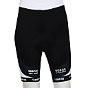 Kooplus 2013 Norge patrón elástico tejido transpirable Hombres Ciclismo Shorts con Pad 6D