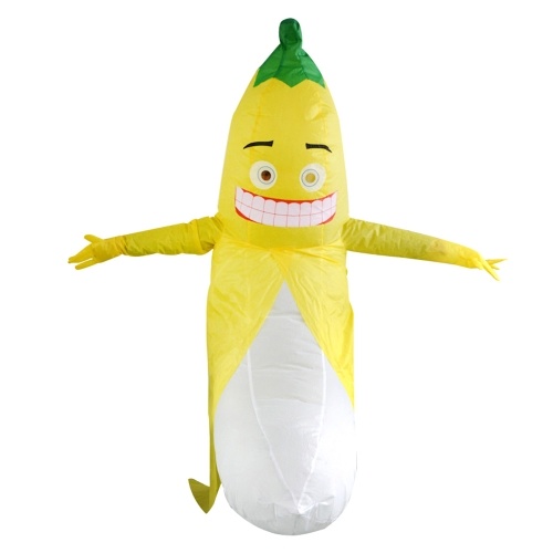 Costume gonflable pour adulte banane