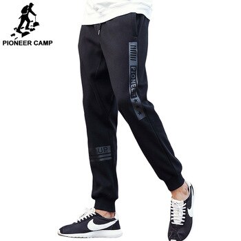 Pioneer Camp thick fleece pants men top quality autumn winter warm male sweatpants brand clothing joggers pants for men AZZ90518