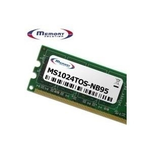 MemorySolution - DDR2 - 1 GB - SO DIMM 200-PIN - 667 MHz / PC2-5300 - ungepuffert - nicht-ECC - für Toshiba Satellite A200, A300, L300, P200, T115, Satellite Pro A300, L300, Tecra A9, M9 (PA3512U-1M1G)