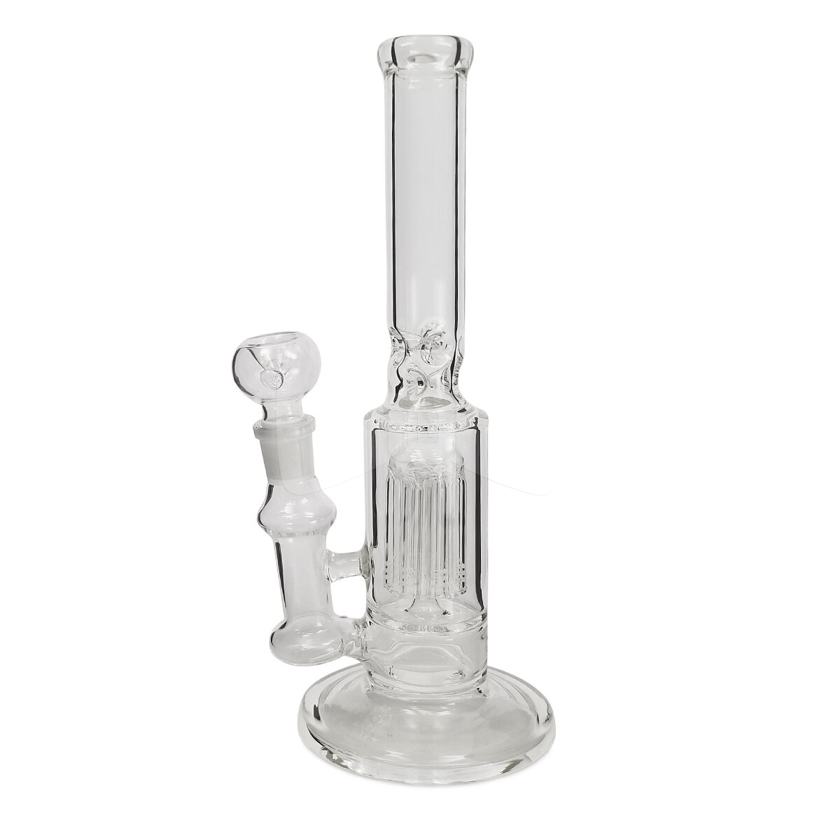 Straight Water Pipe with Tree Perc