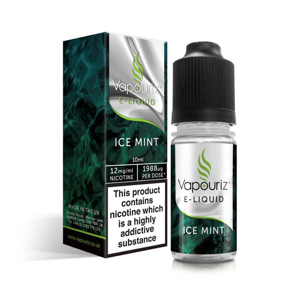 Vapouriz Premium E-liquid 1.2% / 12mg - Ice Mint
